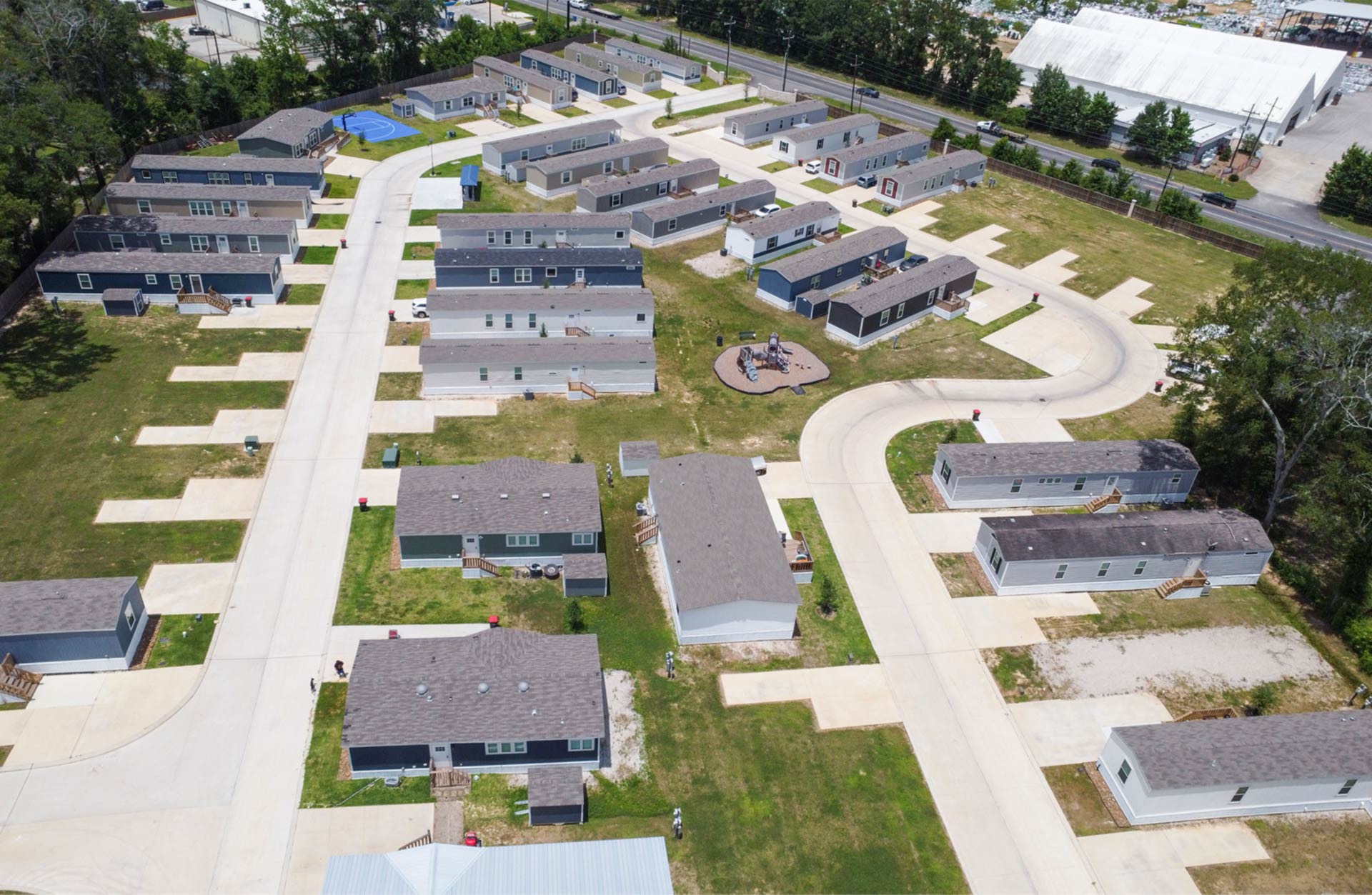 Caney Station aerial