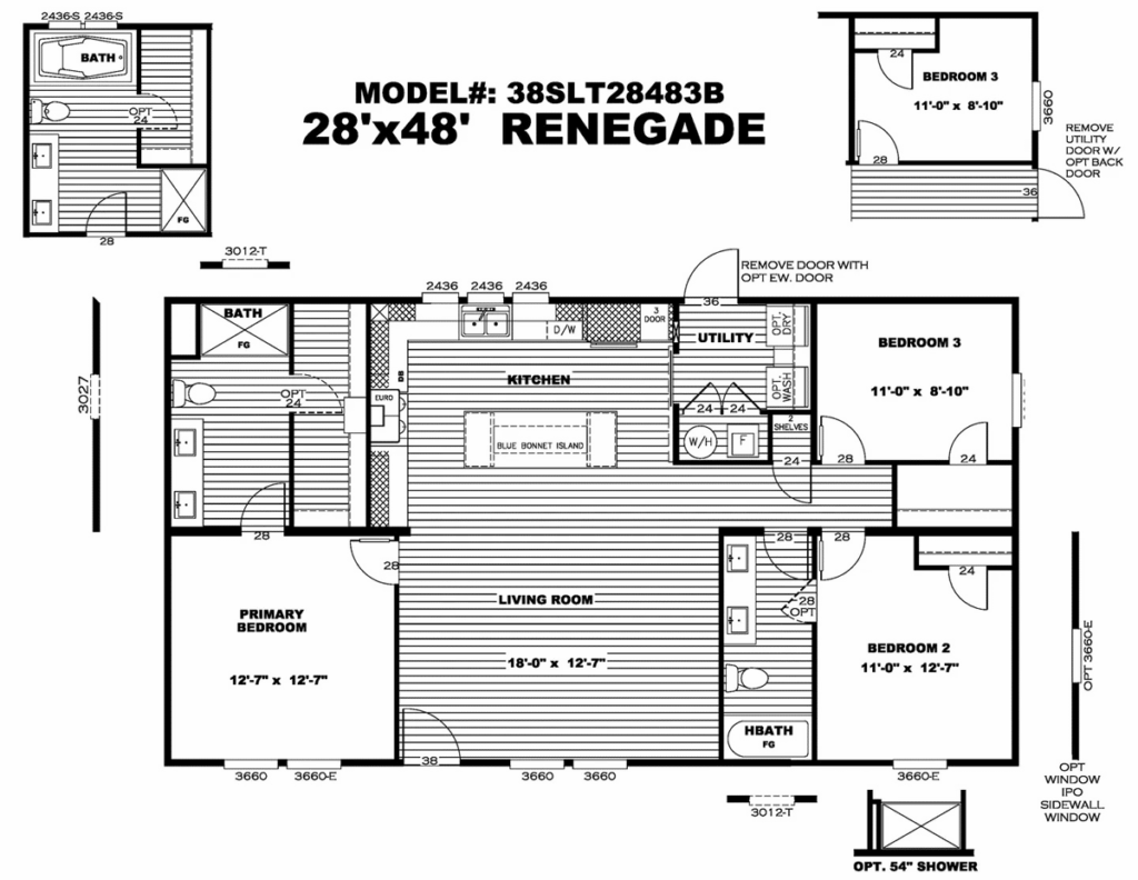 Renegade floor plan