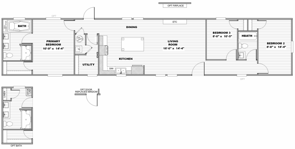 Clayton Resolution C floorplan